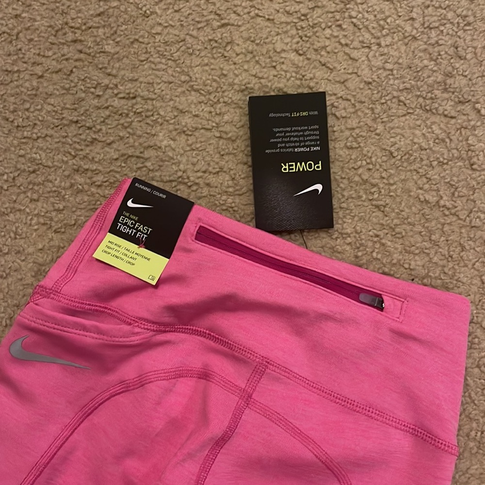 Brand New Nike Dry Fit Mid Rise Running Tights